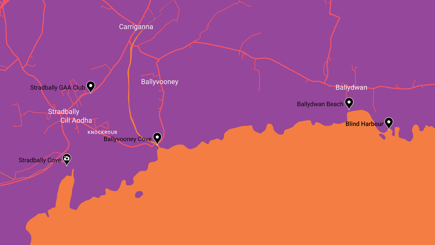 Map of Ballydwan